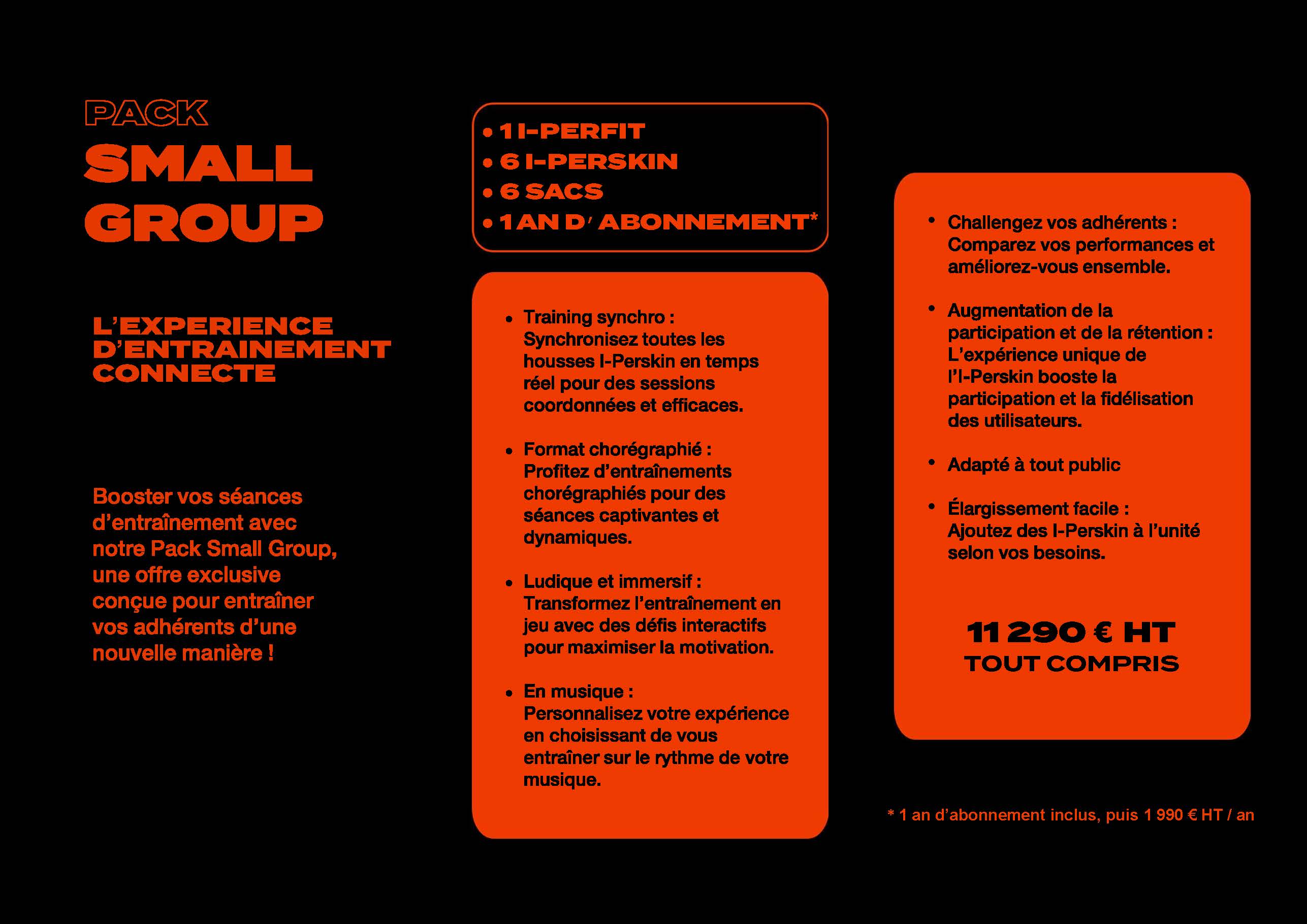 Small Group Pack Brochure